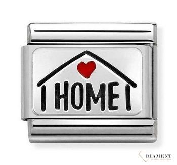 Nomination charms 925 Silver 'HOME'  330208 54  ✓oryginalna biżuteria Nomination ✓ prezent dla przyjaciółki✓ prezent na urodziny✓ prezent dla przyjaciółki✓ Biżuteria Nomination ✓Wymarzony prezent (3).jpg